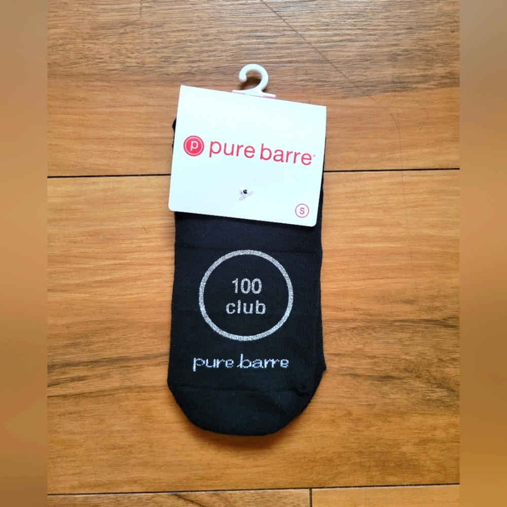 NWT Pure Barre 100 Club Sticky socks